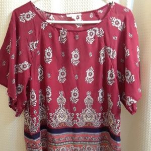 Gorgeous Medallion/Bandanna print blouse